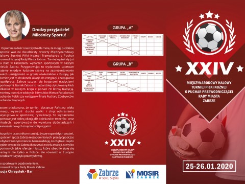 XXIV Międzynarodowy Halowy Turniej Piłki Nożnej o Puchar Przewodniczącej Rady Miasta Zabrze